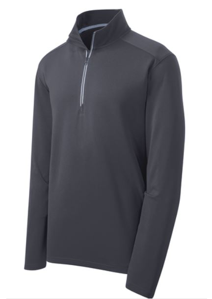 Sport-Tek Sport-Wick Textured 1/4-Zip Pullover