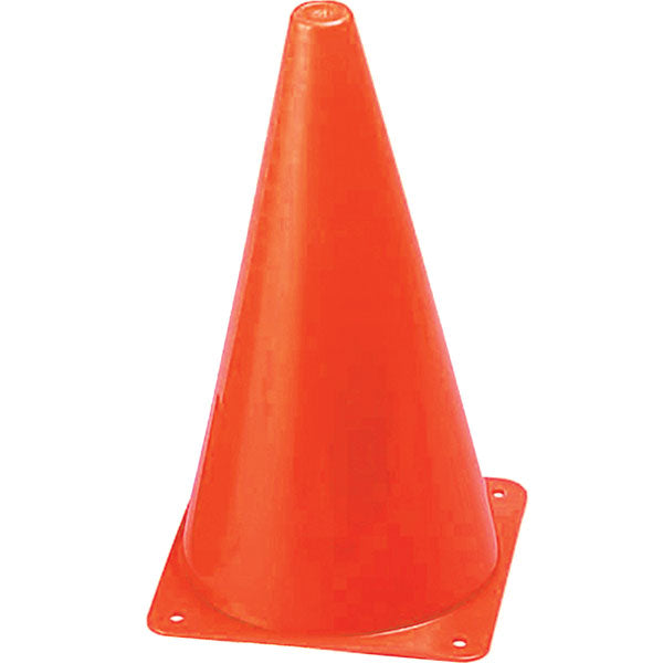 PLASTIC CONE 9" ORANGE