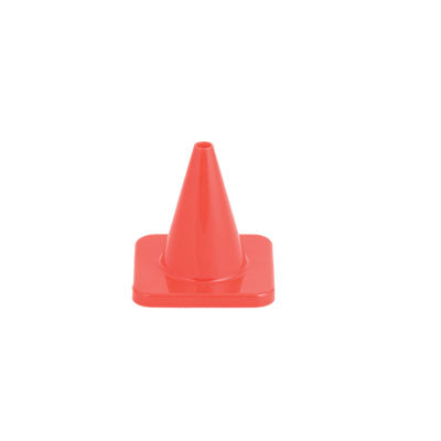 VINYL CONE 4" ORANGE