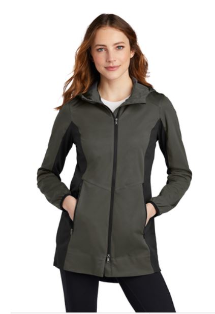 Port Authority Ladies Active Hooded Soft Shell Jacket