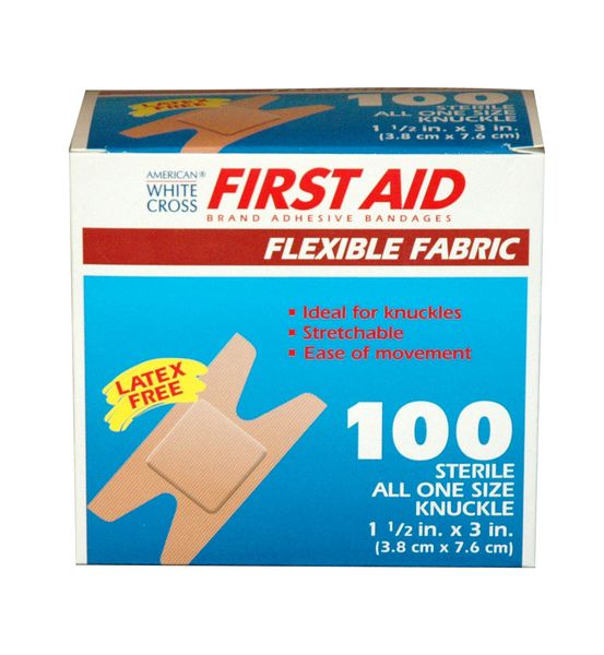 KNUCKLE BANDAGE ELASTIC 100/BOX