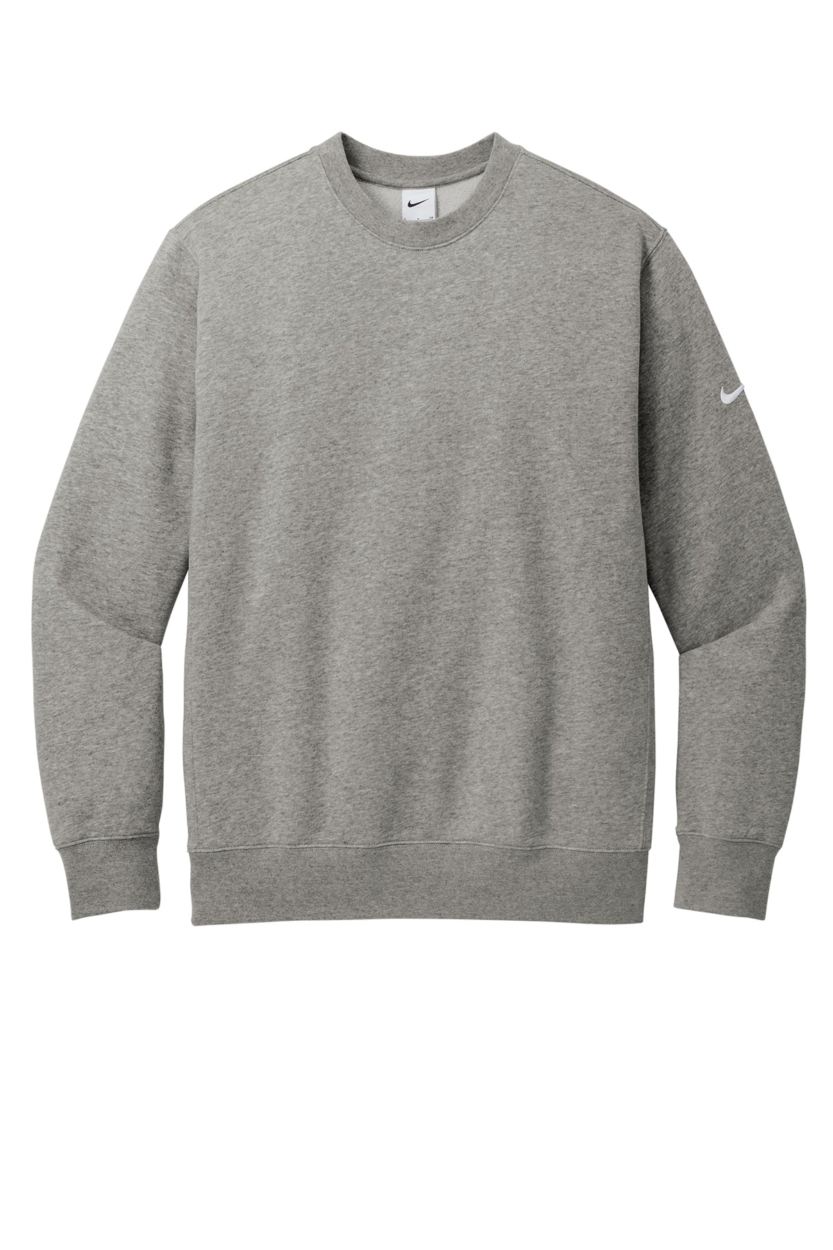 Nike Club Fleece Sleeve Swoosh Crew