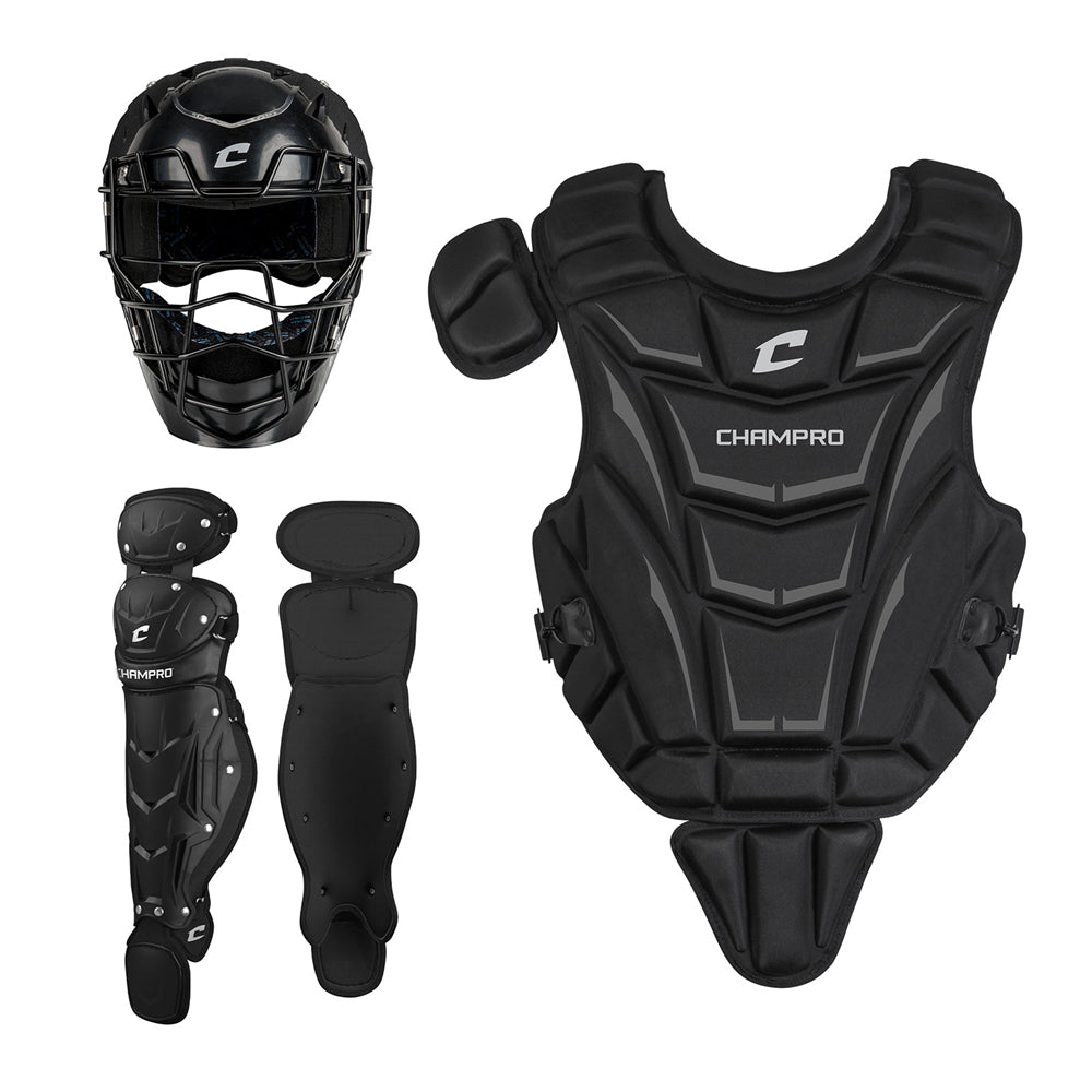 CATCHERS KIT 6-9 LEAGUE SERIES BLACK