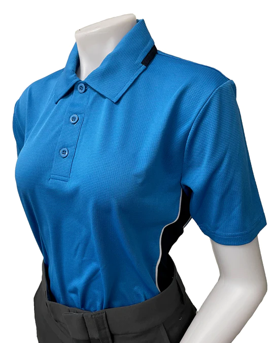 Wmns Body Flex "NCAA SOFTBALL" Umpire Shirt Bright Blue