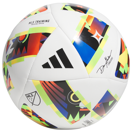 SOCCER BALL MLS TRAINING WH/BK/GD