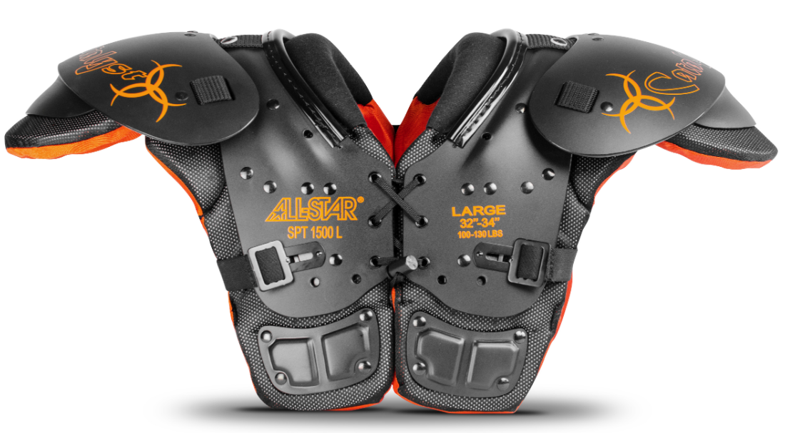 Youth xl online football shoulder pads