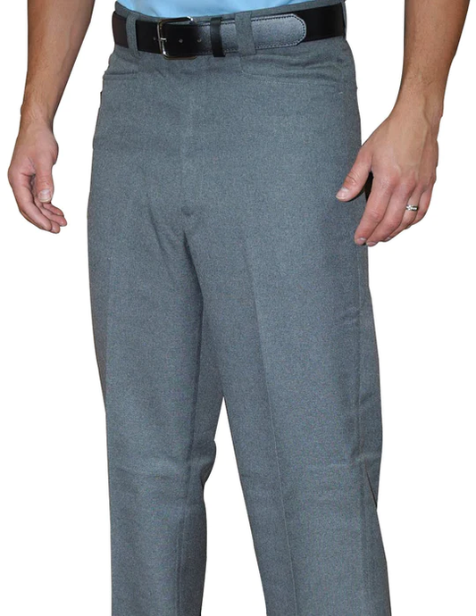 UMPIRE PANT FLAT FRONT HEATHER GREY