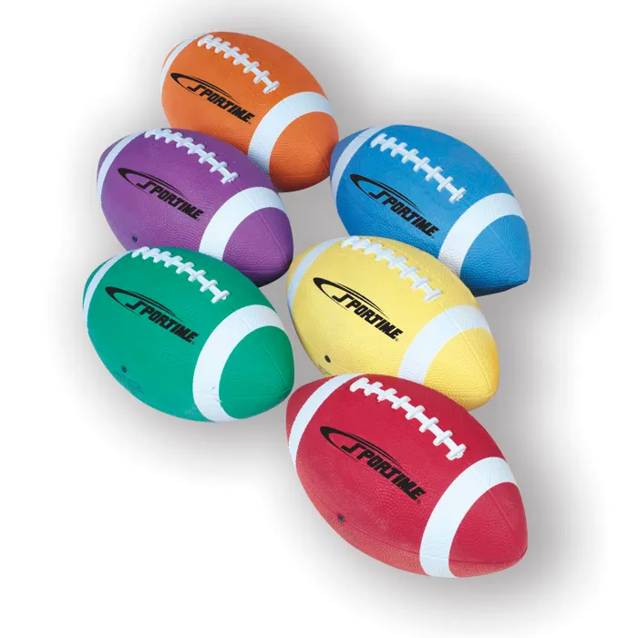 Rainbow Mini Football (Set of 6) size 4
