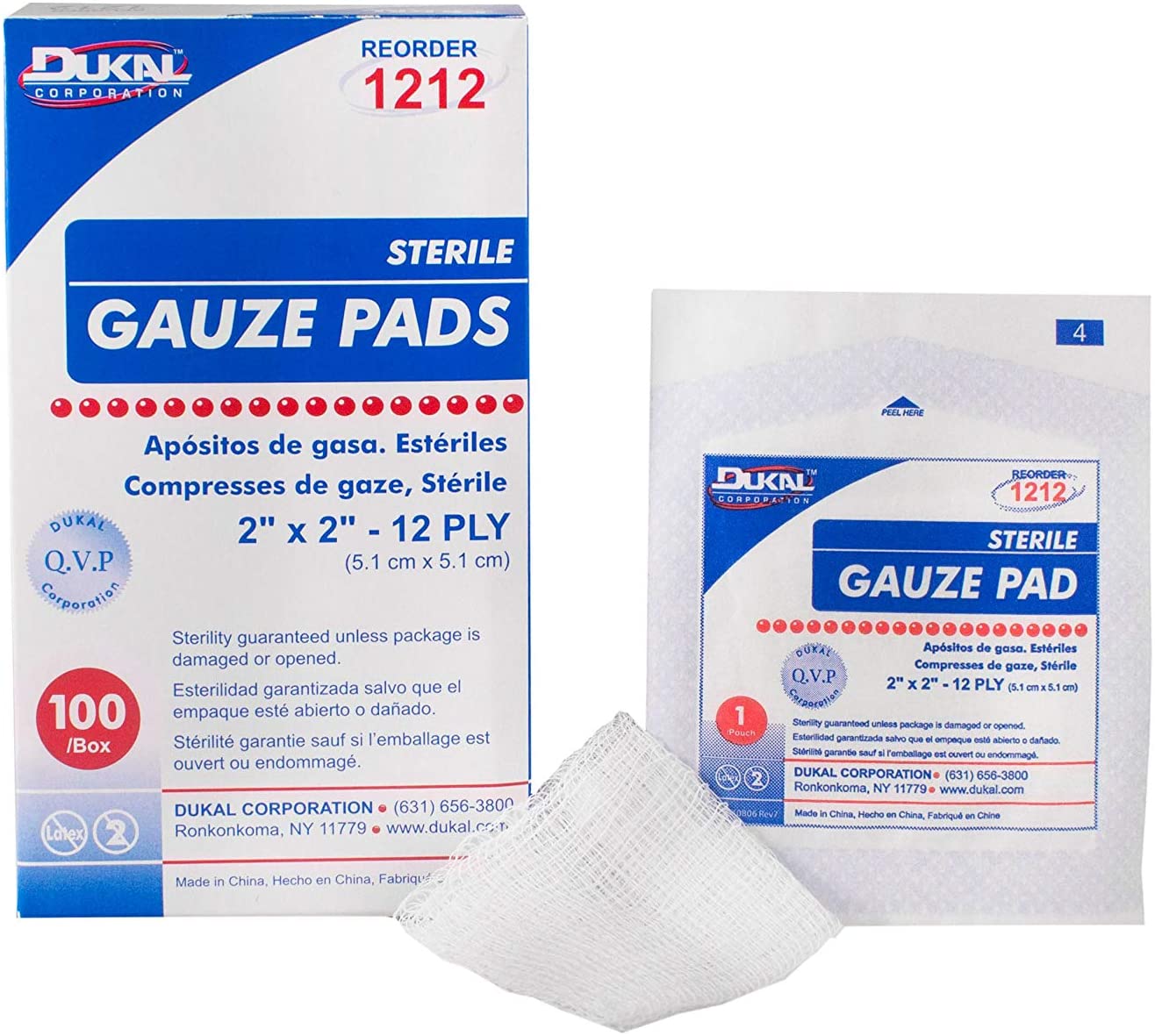 GAUZE PADS 2"