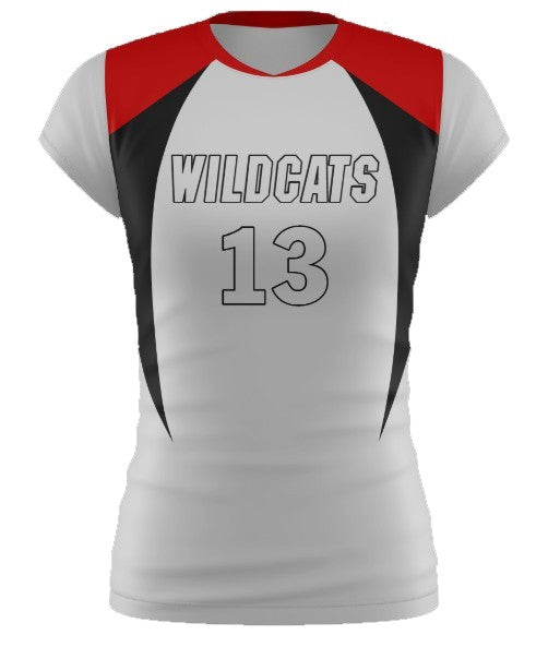 Prolook Cap Sleeve Volleyball Jersey - Women and Girls