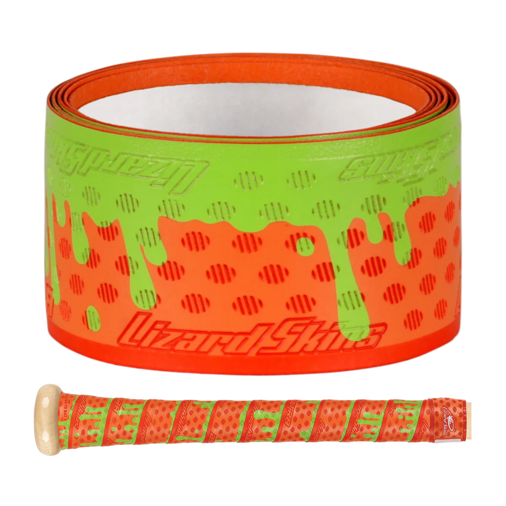 DSP Ultra Bat Grip - Orange Slime - 1.1 mm