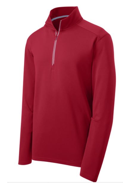 Sport-Tek Sport-Wick Textured 1/4-Zip Pullover