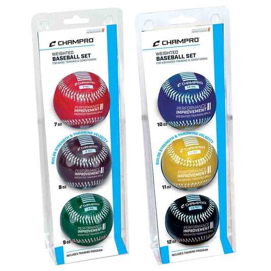 WEIGHTED TRAINING BASEBALLS ( 10oz, 11oz, 12oz)