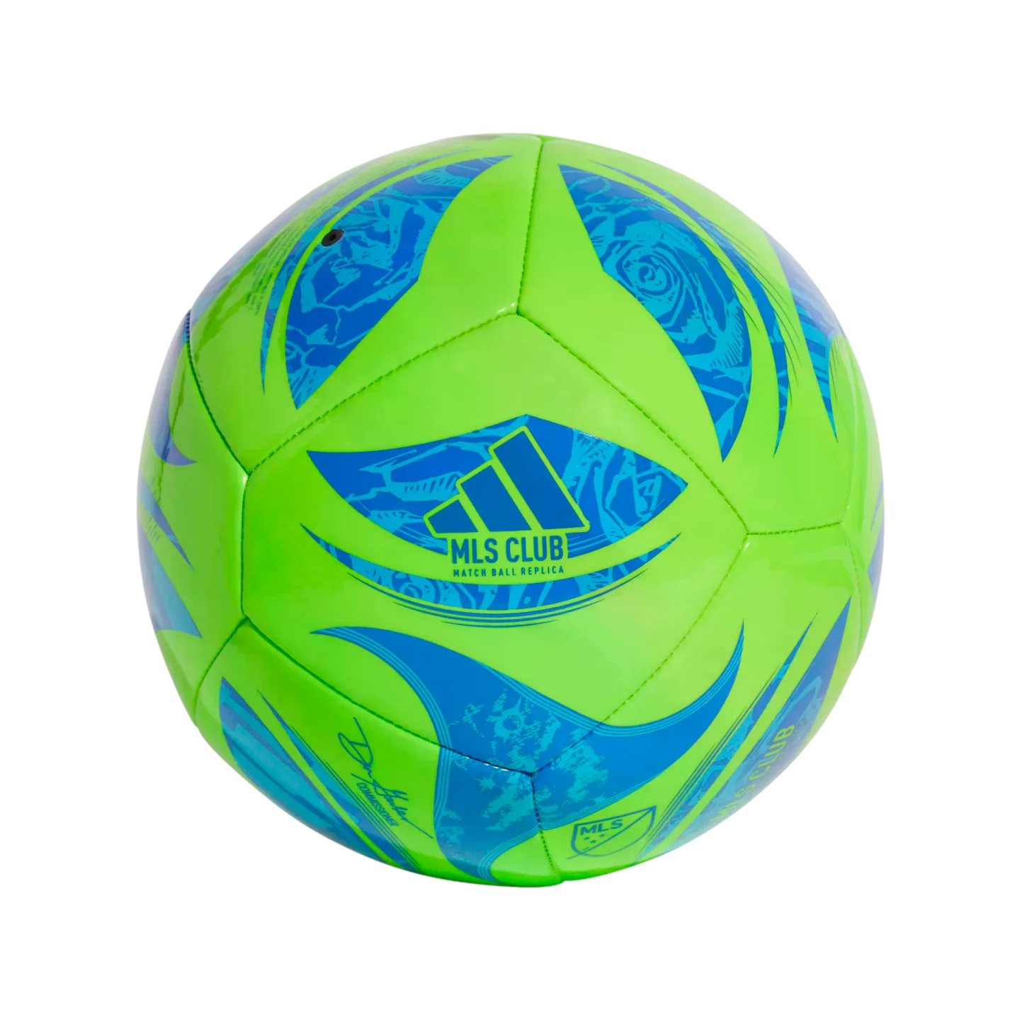 MLS CLUB SOCCER BALL (GREEN/BLUE)