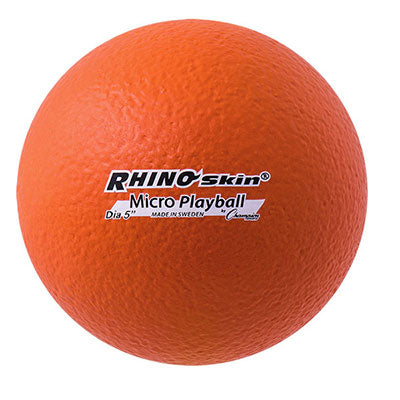 5" RHINO SKIN MICRO PLAYBALL-ORANGE