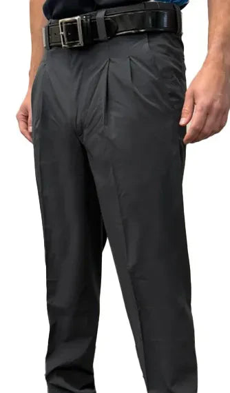 Umpire Pant Men's Dark Grey 4-Way Stretch Flat Front Combo