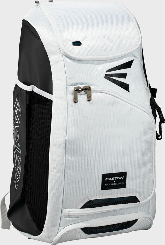 Jen Schro Catcher's Backpack White