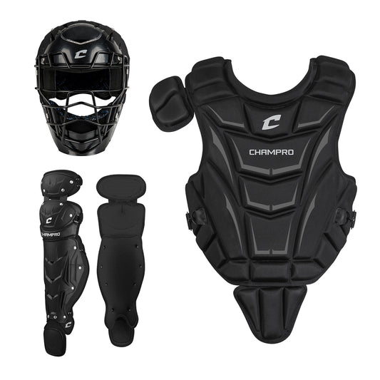 CATCHERS KIT 9-12 LEAGUE SERIES BLACK
