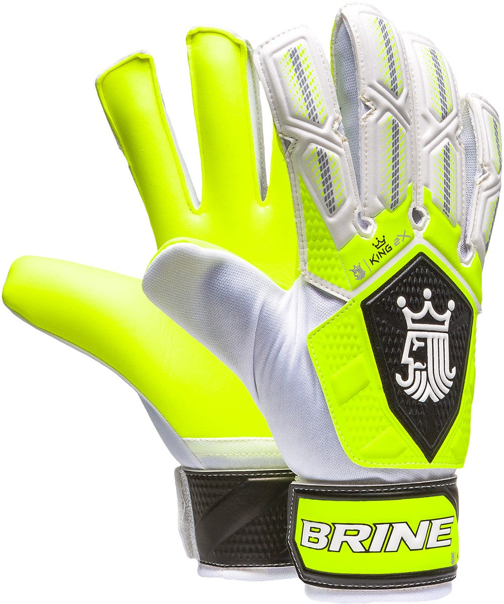 GOALIE GLOVES KING MATCH 2X TOXIC GREEN MRG Hauff