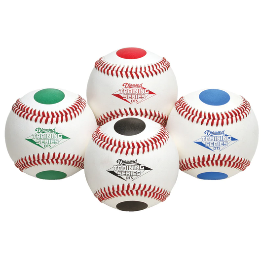 COLOR DOTTED TRAINING SOFTBALL