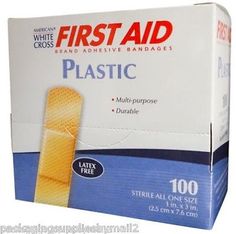 ADH BANDAGE PLASTIC 1X3