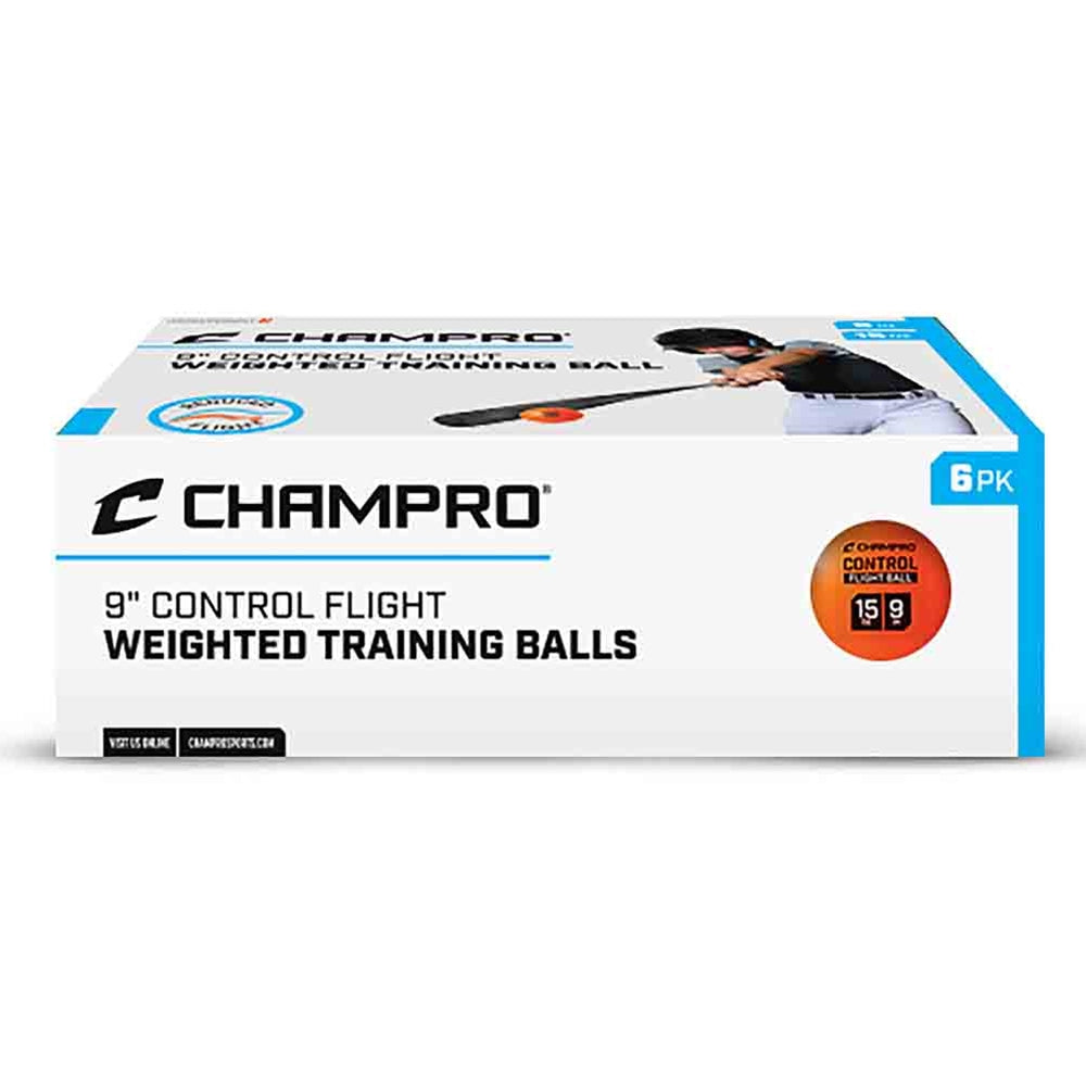 CONTROL FLIGHT WEIGHTED TRAINING BALLS 6PK