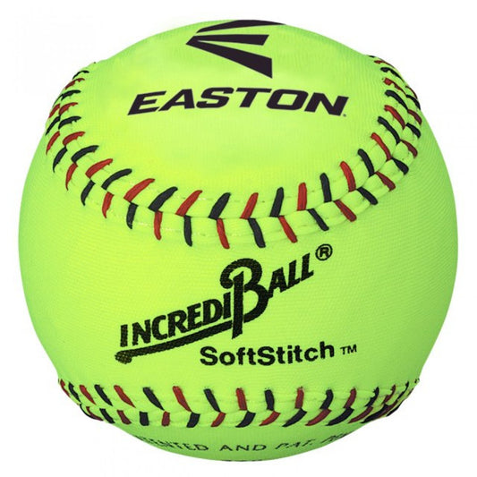 12" SOFT STITCH BALL YELLOW