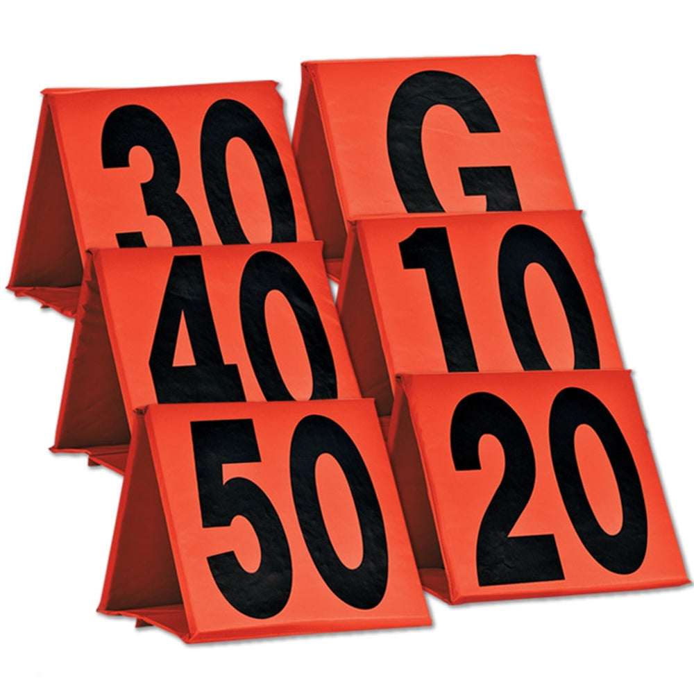 NON-WEIGHTED FOOTBALL SIDELINE MARKER SET