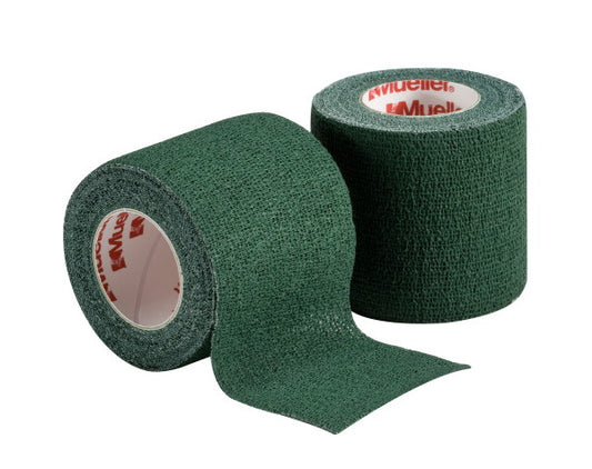 2" COHESIVE TAPE GREEN ROLL