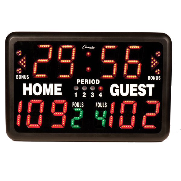 TABLETOP INDOOR SCOREBOARD W/REMOTE