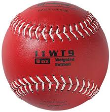 WEIGHTED SOFTBALL 9oz